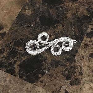 Set of 4 Rhinestone hair clips